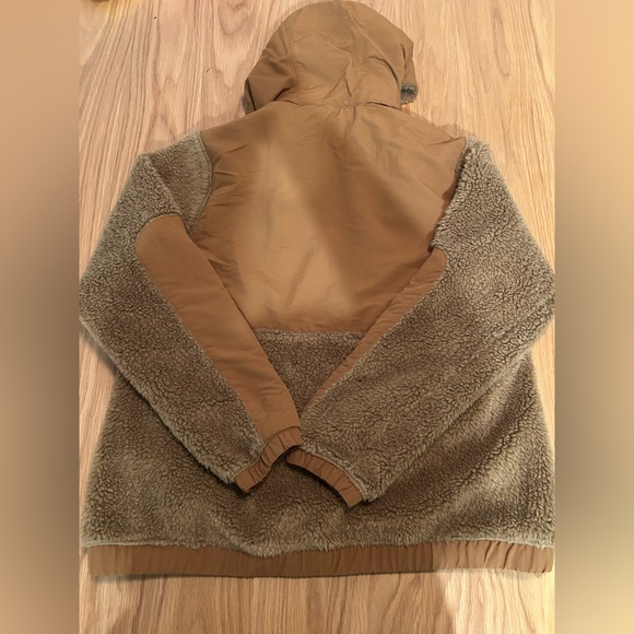 PATAGONIA SHELLED RETRO-X FLEECE PULLOVER NEST BROWN W/BEAR BROWN Size Large - Picture 5 of 13